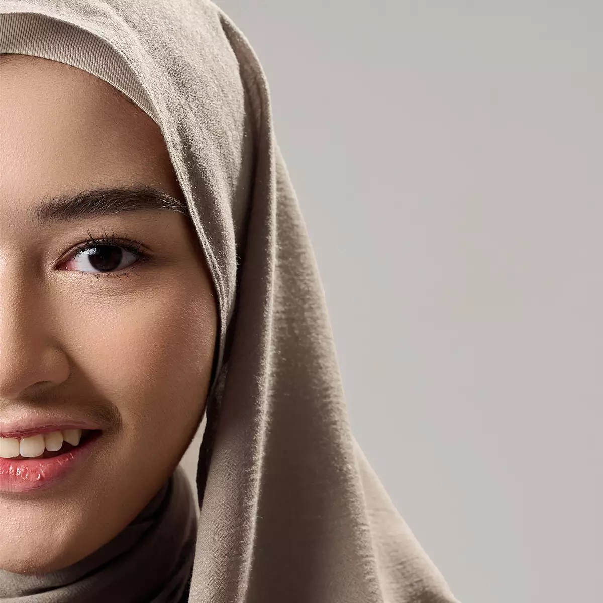 ZM Zaskia Mecca - Yoma Brunette | Arabian Shawl Pashmina Hijab (Iner Meleyot)