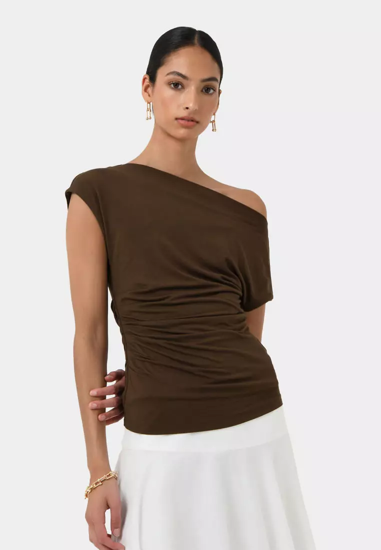 Mia Off Shoulder Jersey Top