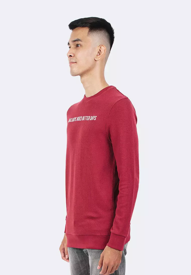 KOCH-MAROON Sweater
