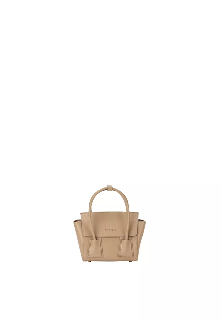 UNNI Mini Top Handle Bag - Almond