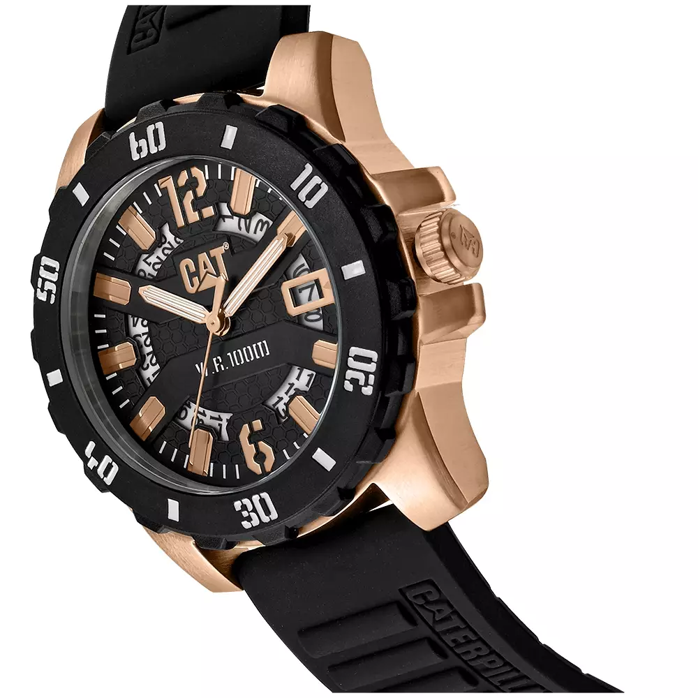 Caterpillar Steel Barricade Men Watches CAT AR.191.21.139