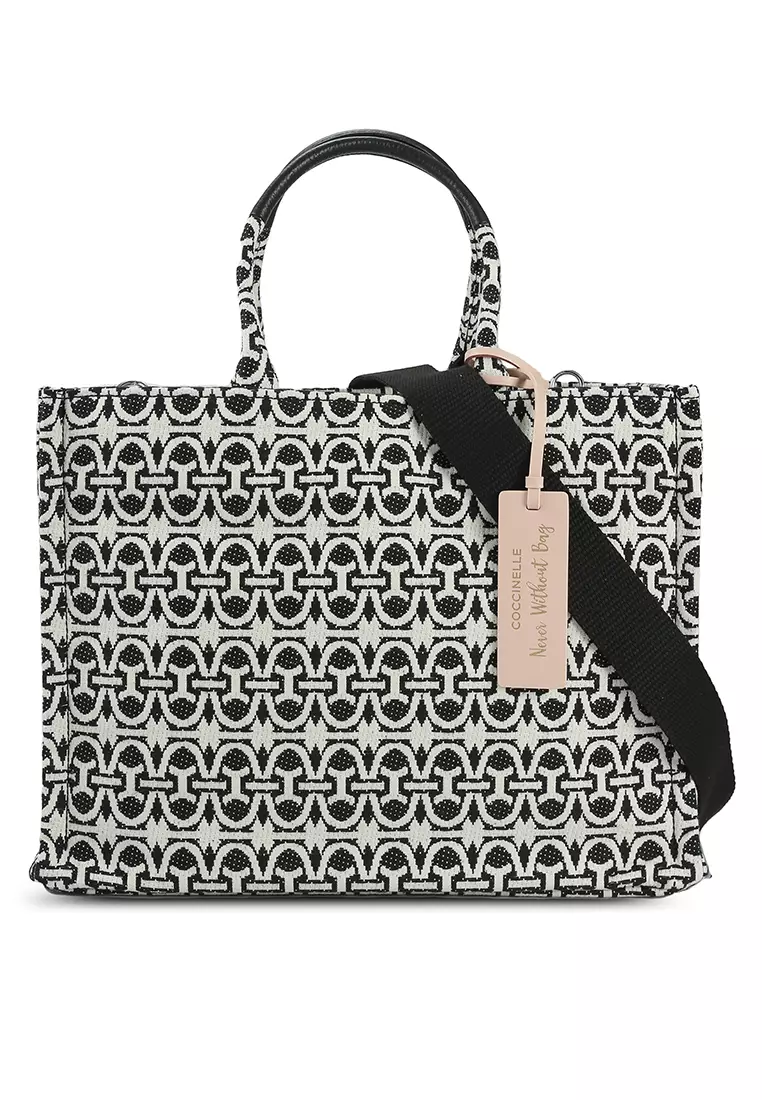 Coccinelle Never Without Monogram-Pattern Tote Bag