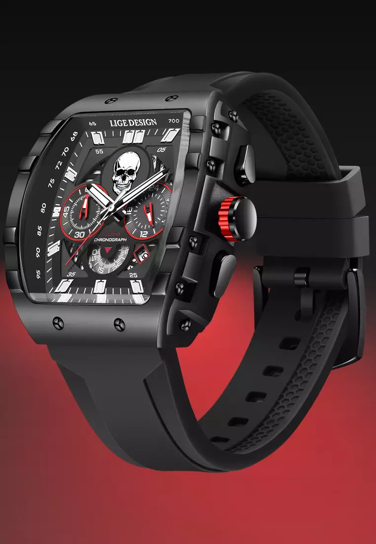 Lige skull watch store