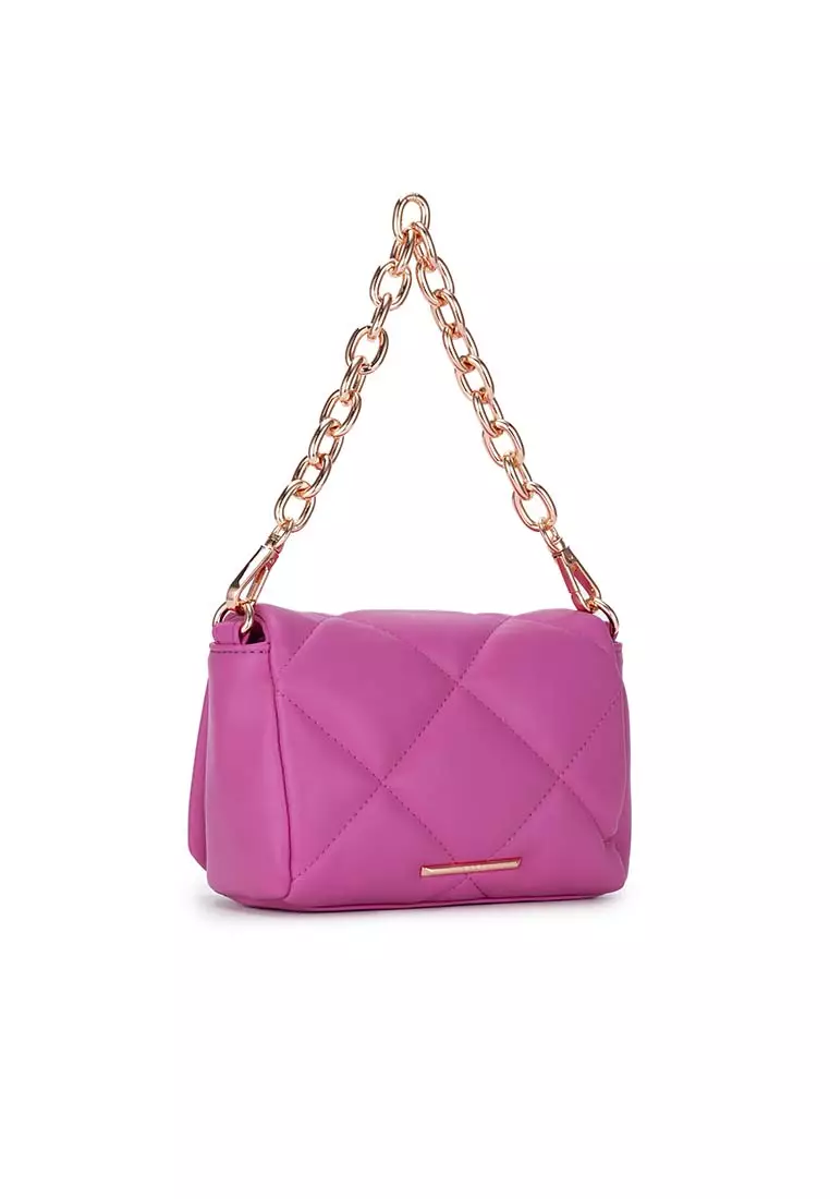 Jual Nose QUILTED PADDED CHAIN CROSSBODY BAG Original 2023 ZALORA