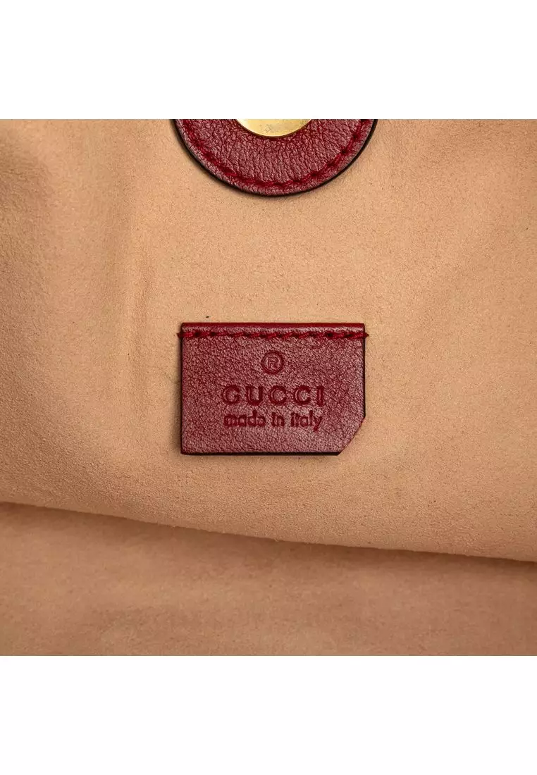 Pre-Loved Gucci Large Gg Tweed Web Rajah Tote