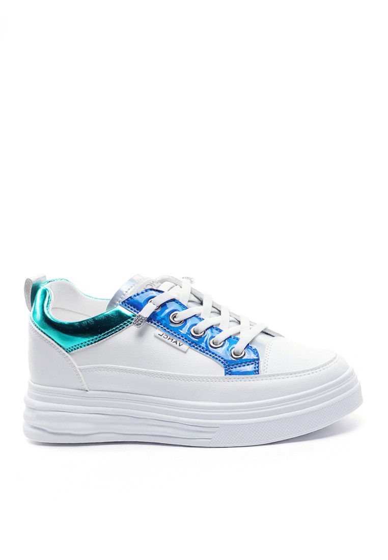VANSA Metallic Inner Height Increasing Sneakers VPW-T1757