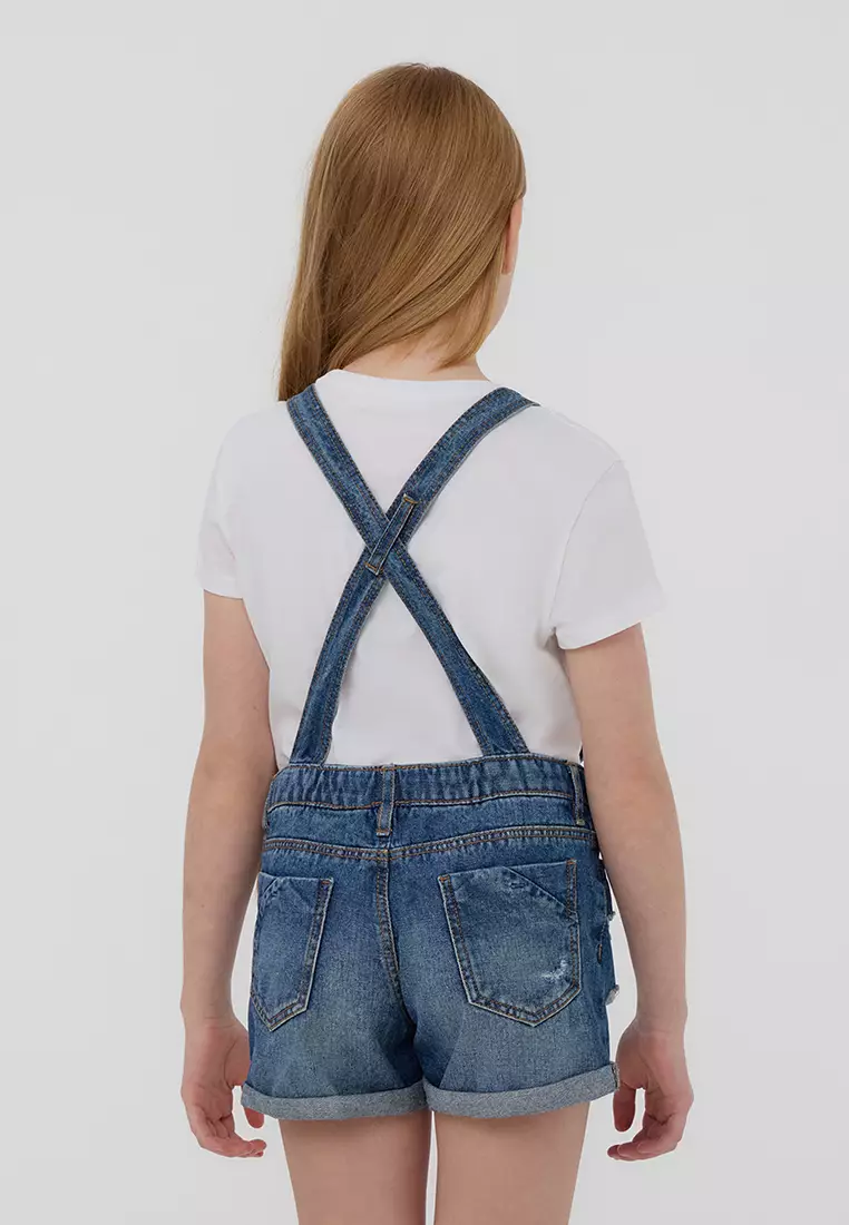 Kids Girls Short Pants Jeans