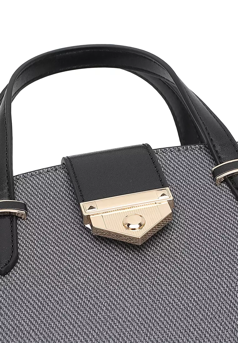 Women's Top Handle Bag / Sling Bag / Crossbody Bag / Shoulder Bag - Black