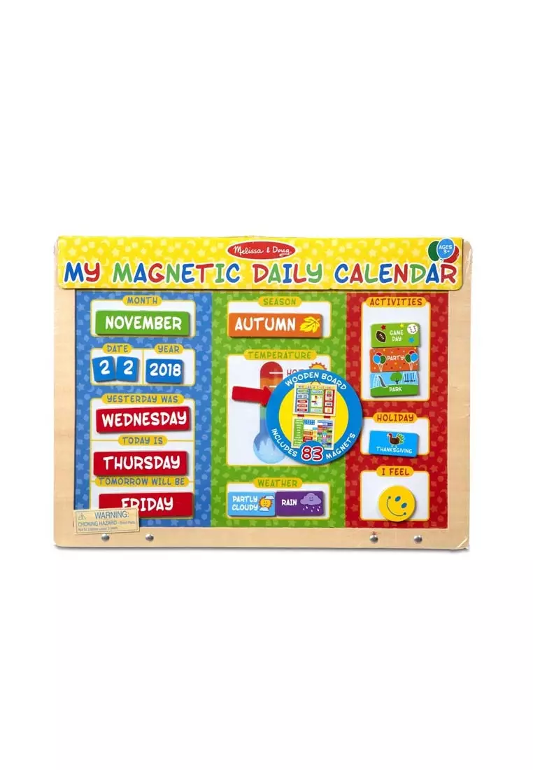 Melissa and doug my first daily magnetic calendar online