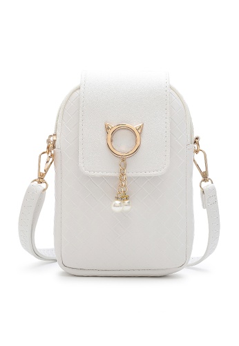 white sling bag