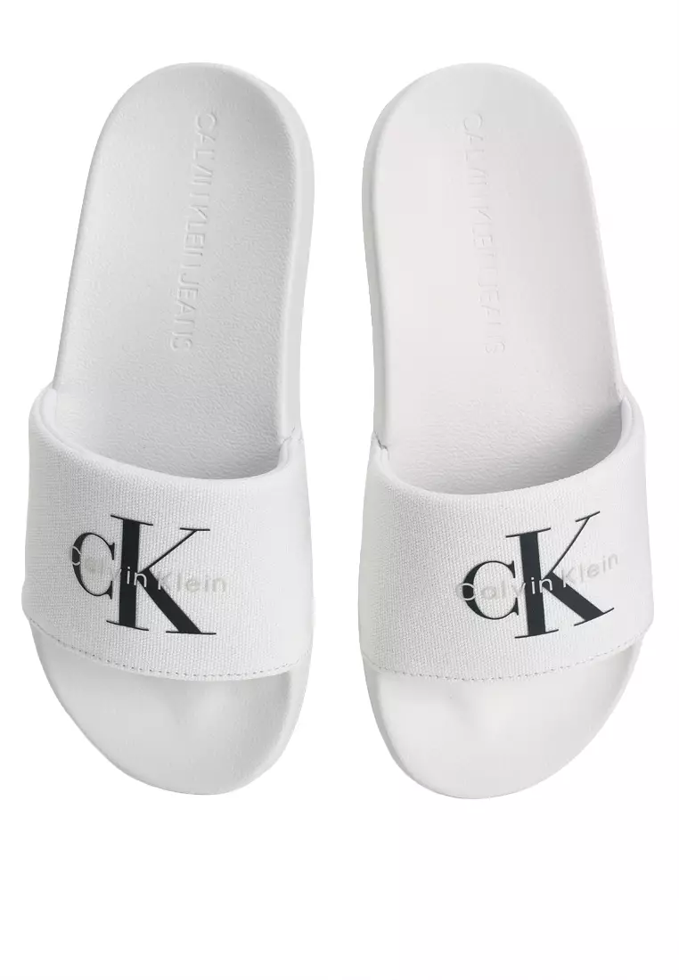 Monogram Logo Slides - Calvin Klein Accessories