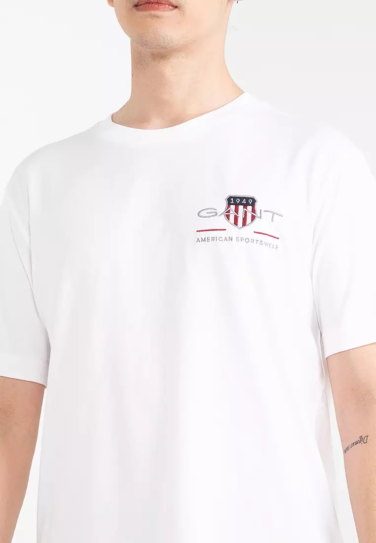 Embroidered Archive Shield T-Shirt