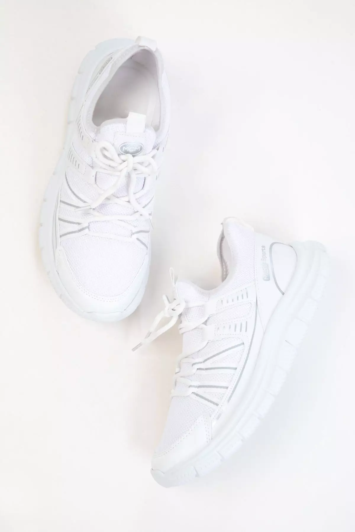 White Men'S Sneaker 20746