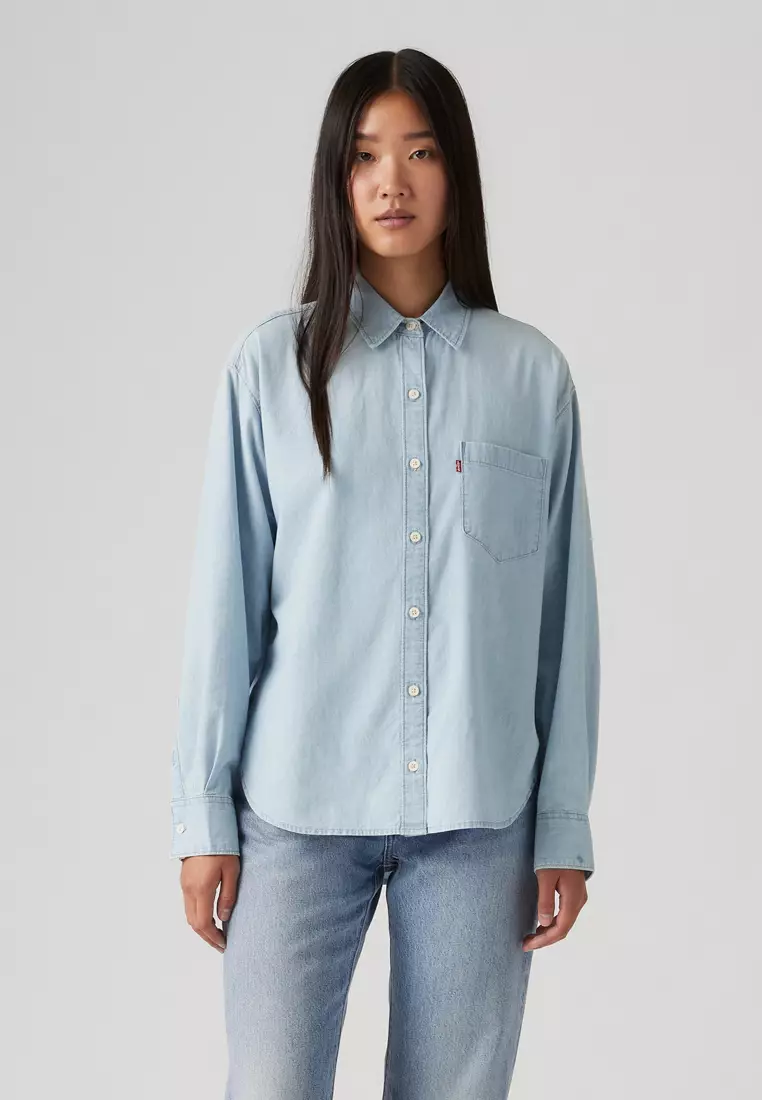 Levi's® Women's Harlie Boyfriend Shirt (001HM-0000)