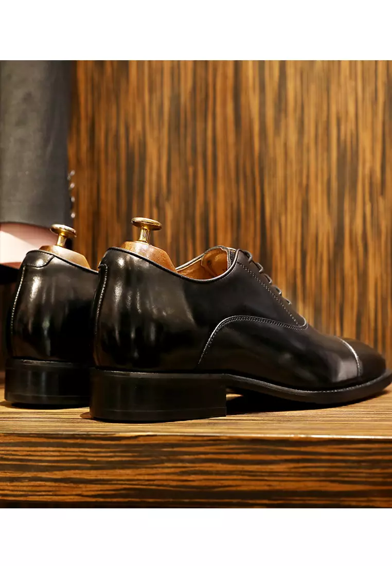 Buy Twenty Eight Shoes 5.5cm Full Grain Leather Cap Toe Oxford