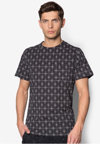 幾何圖形Tesprit mongkok 恤, 服飾, T恤