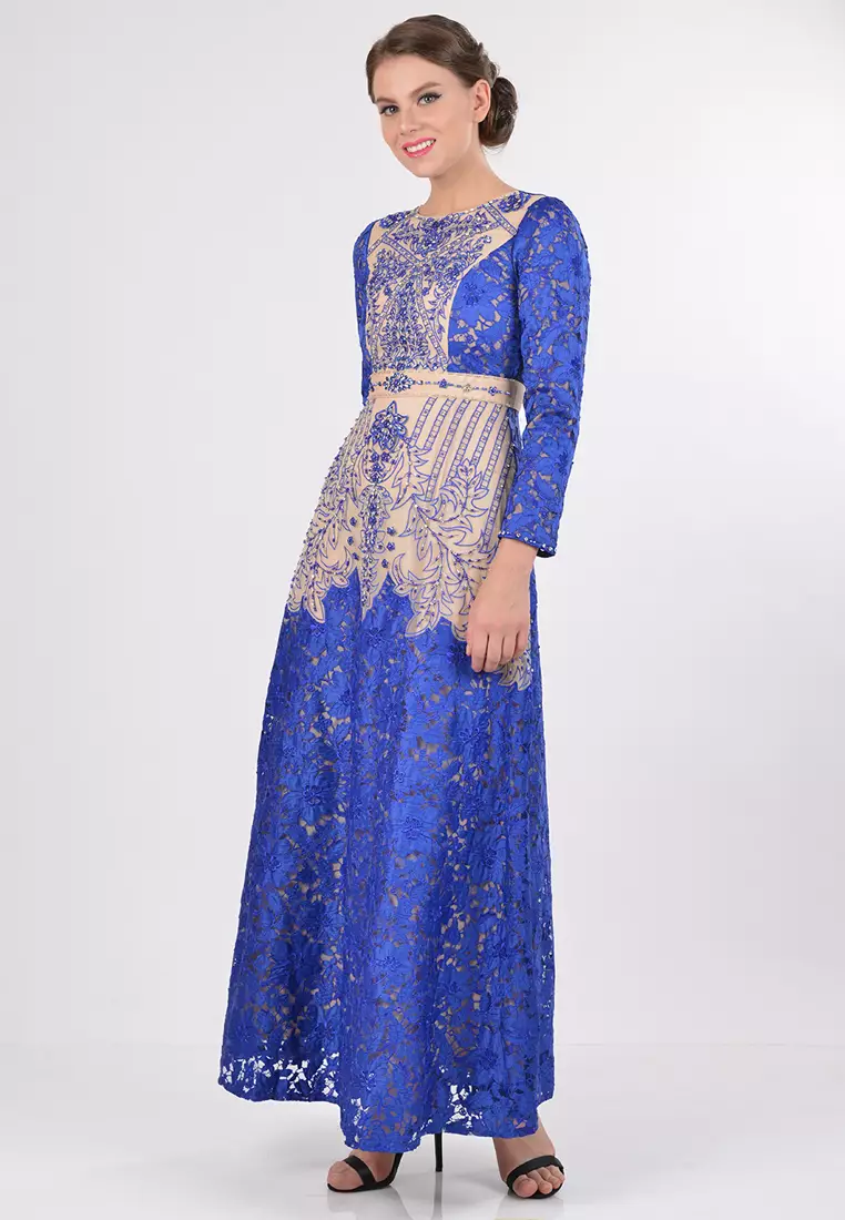 Bibiq Gamis Tile Bordir