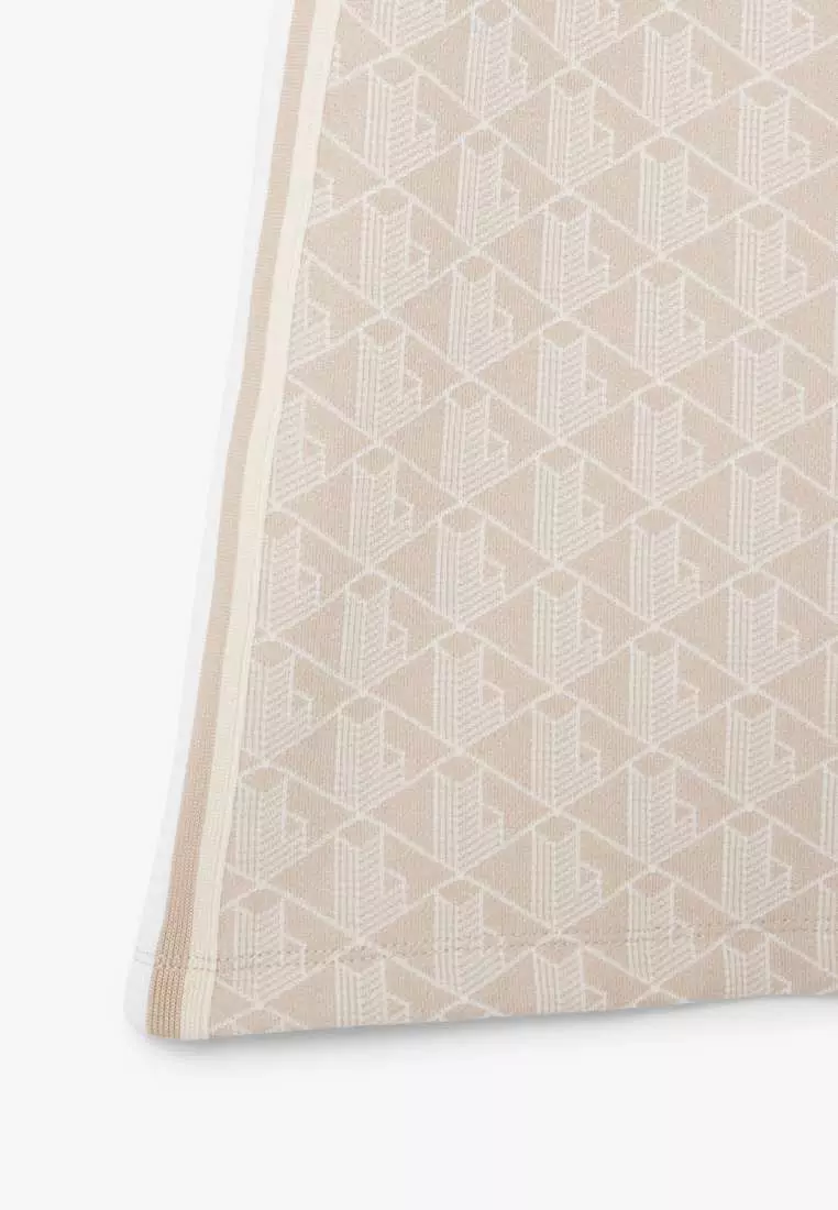 Slim Fit Monogram Jacquard Polo Dress