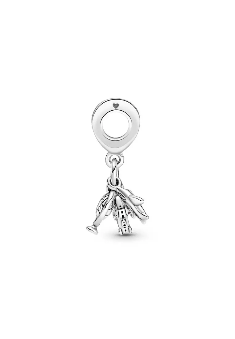 Buy PANDORA Pandora Airplane, Globe Suitcase Dangle Charm Online