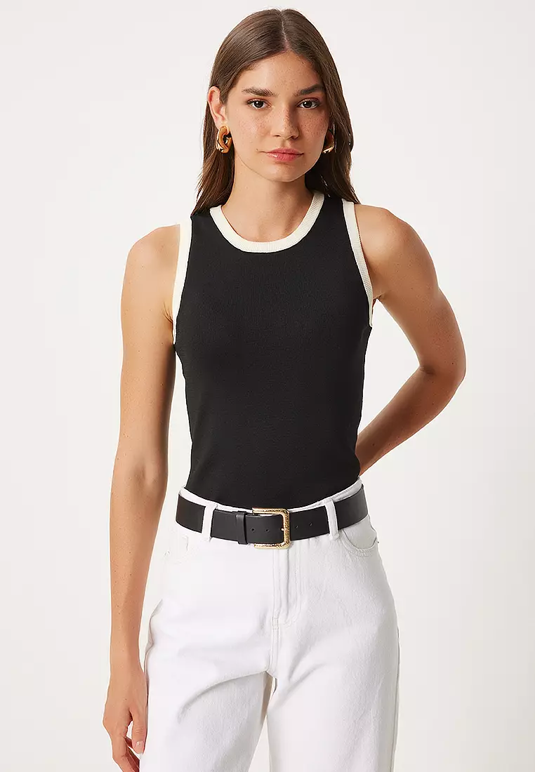 Contrast Tank Top
