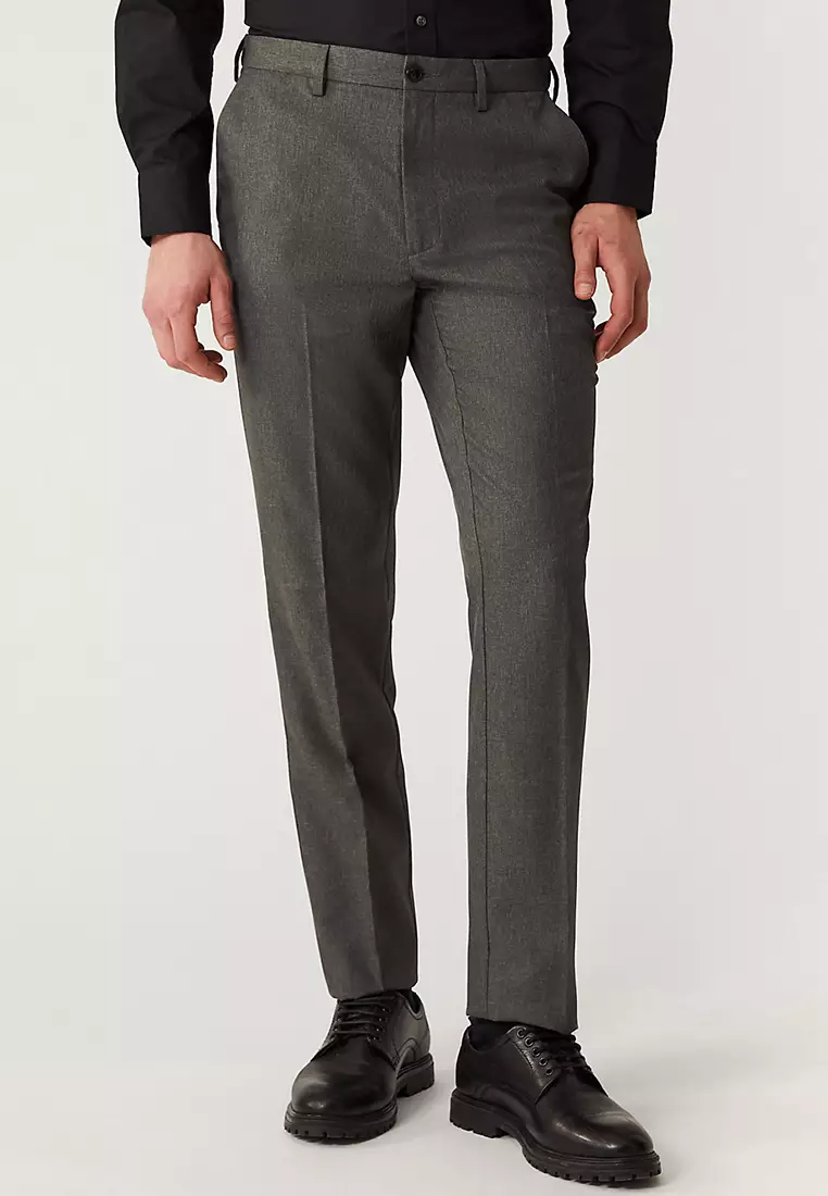 Slim Fit Trouser with Active Waist