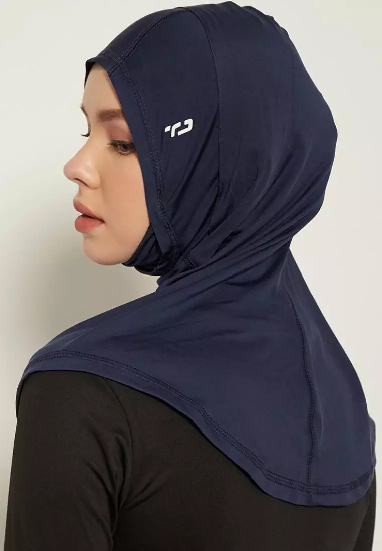 Td Active LH051 kerudung olahraga dengan penutup mulut hijab sport Alfa