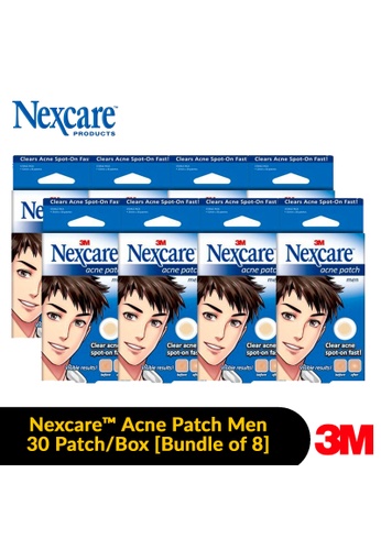 Nexcare 3M Nexcare Men Acne Patch (30 Patches) [A030] [Bundle of 8] A3B02ES76406AFGS_1