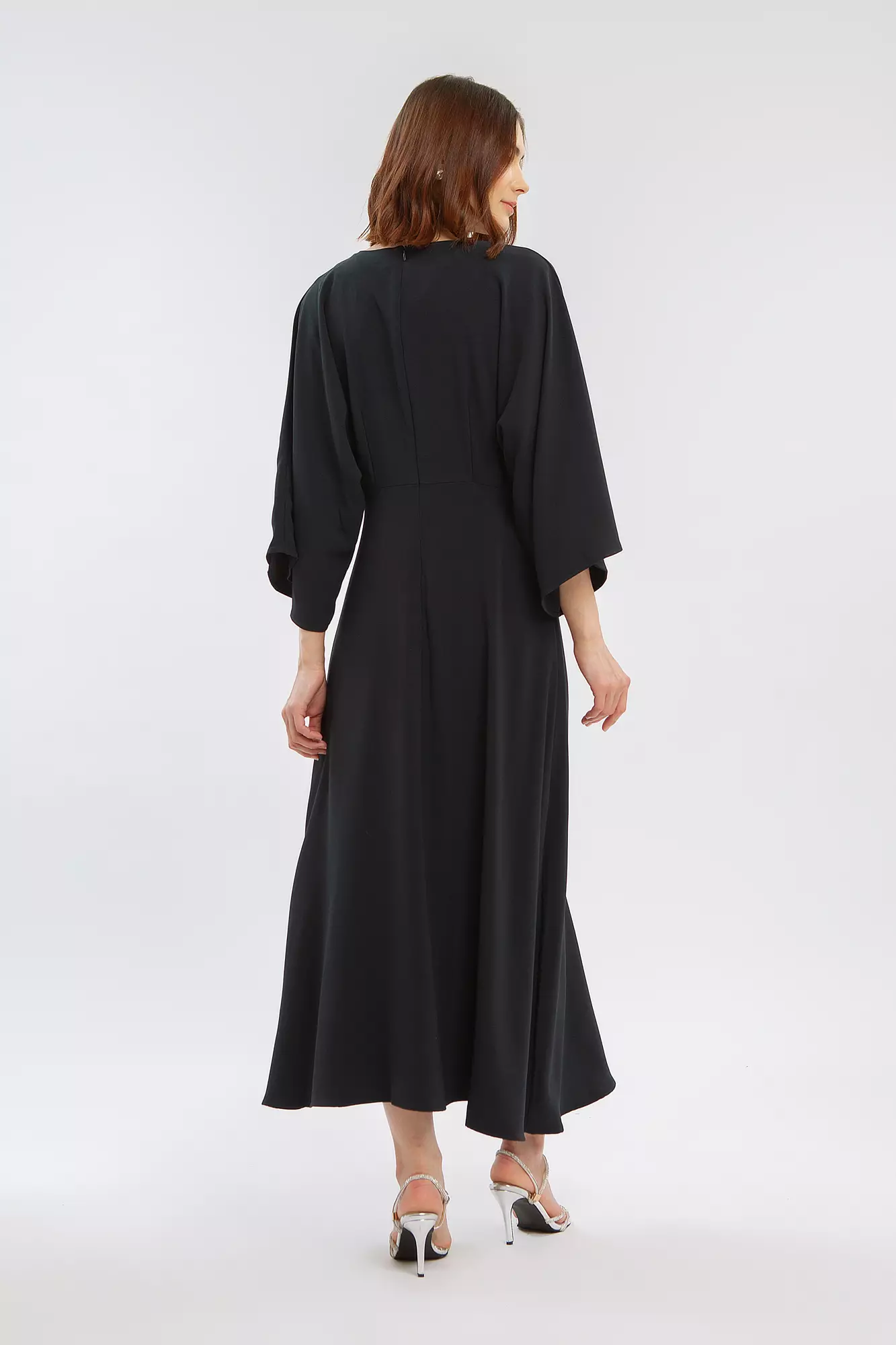 Minimal Gemini Kaftan Dark Navy