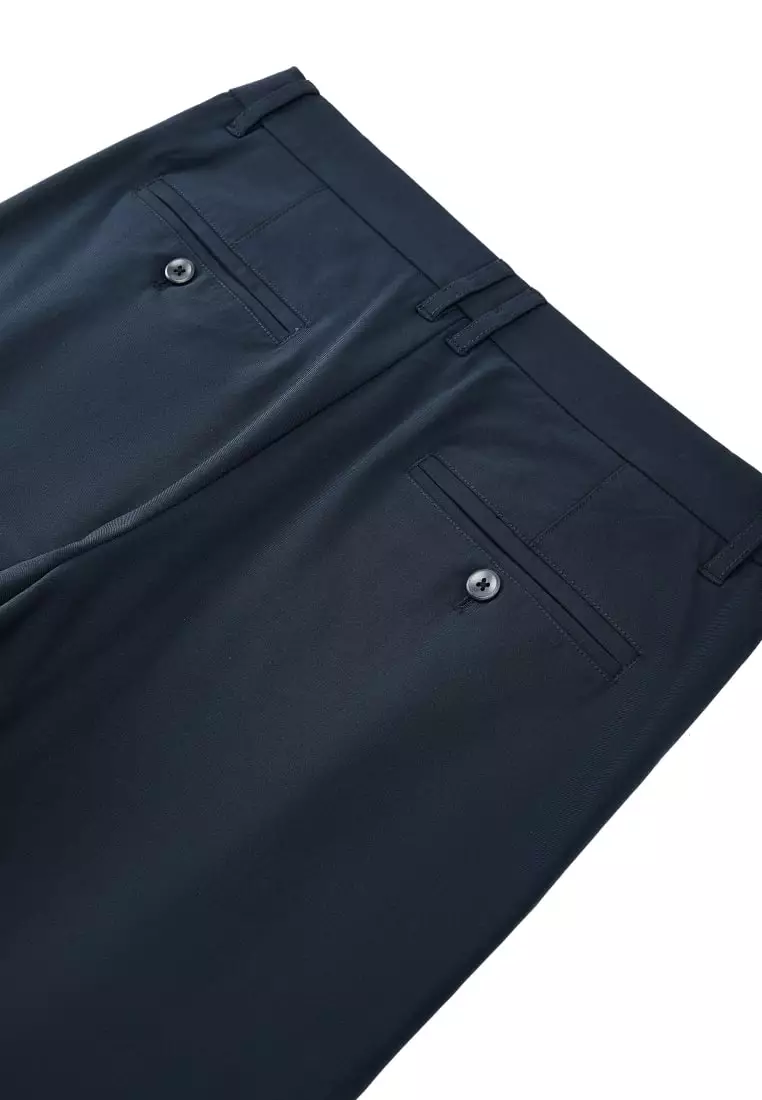 G2000 Effortless Motion Multi-Way Stretch Poly Knit Ottoman Slim Tapered Fit Casual Pants