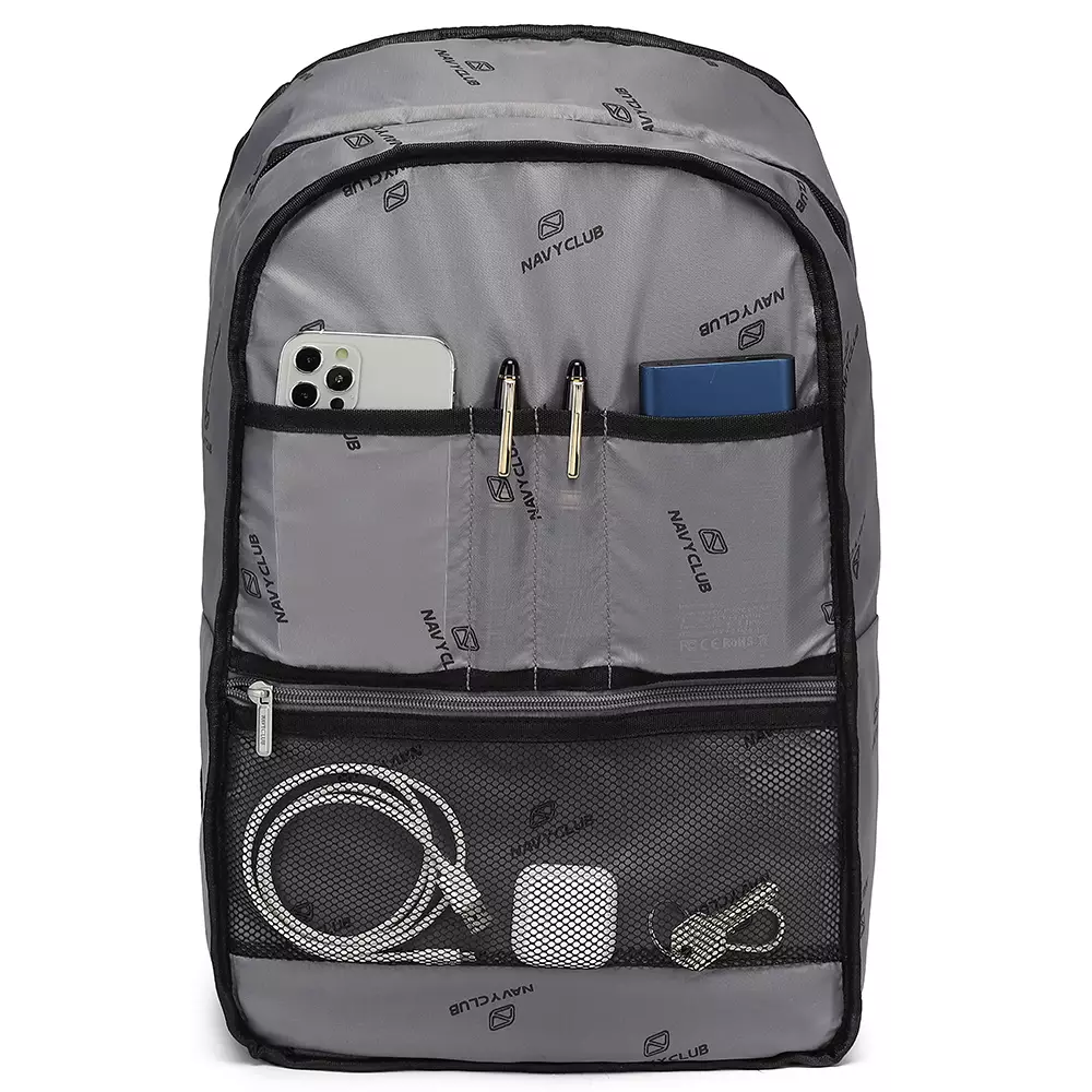 Navy Club Tas Ransel Laptop FHBH - Backpack Daypack Up to 15 Inch Tas Pria Wanita