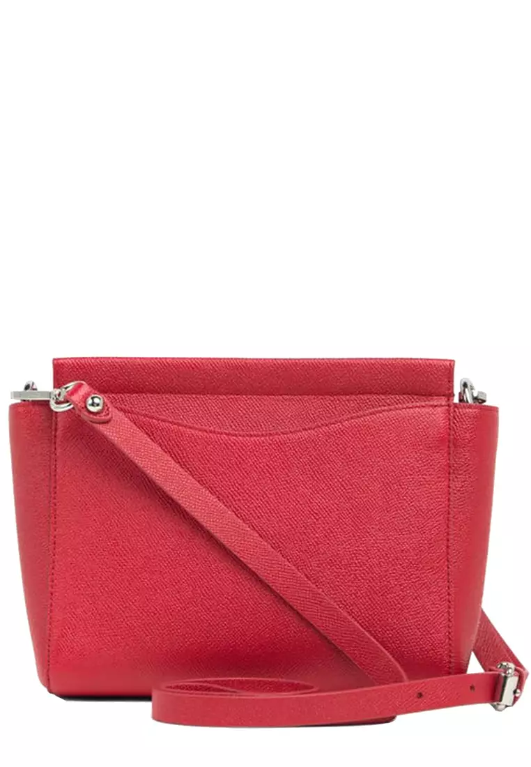 Gabby Leather Crossbody Bag in Kiss CU22EGAX85