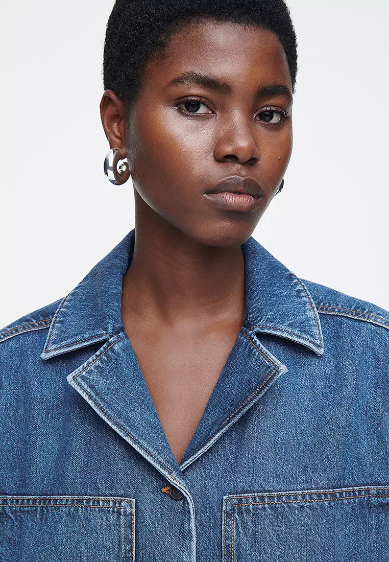Cos denim shirt dress clearance