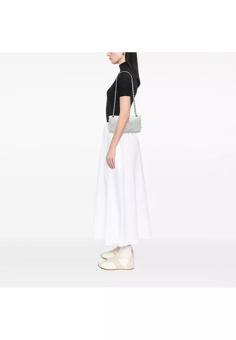 Pre-Loved Chanel Lambskin Pearl Obsession Flap