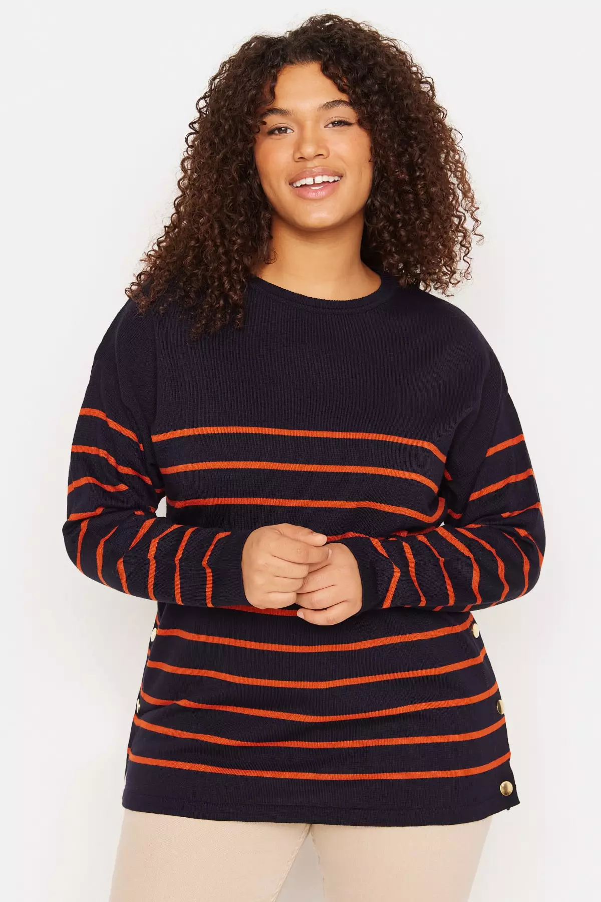 Thin striped sale sweater