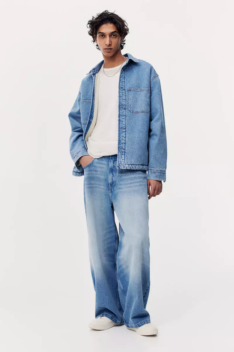 Buy H&M Super Baggy Jeans 2025 Online | ZALORA