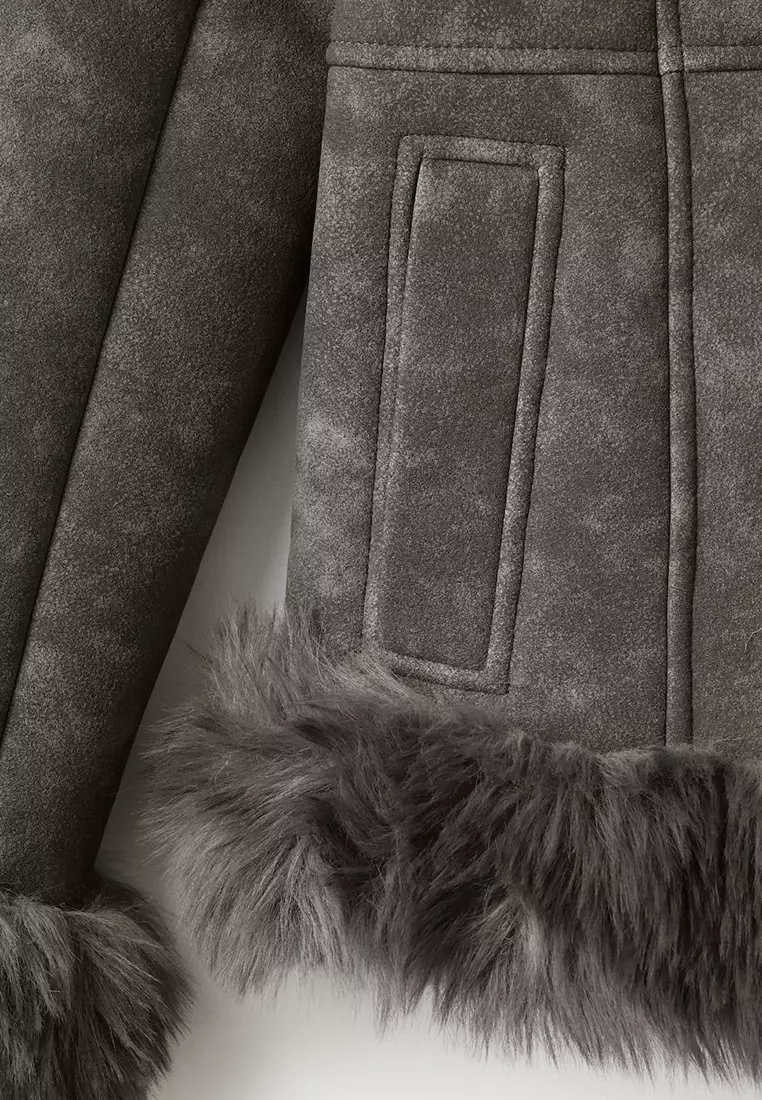 麂皮及皮草外套