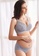 Seoul in Love purple and lilac purple Cyeong Maternity Nursing Lace Bra In Greyish purple 82AF9USF988435GS_3