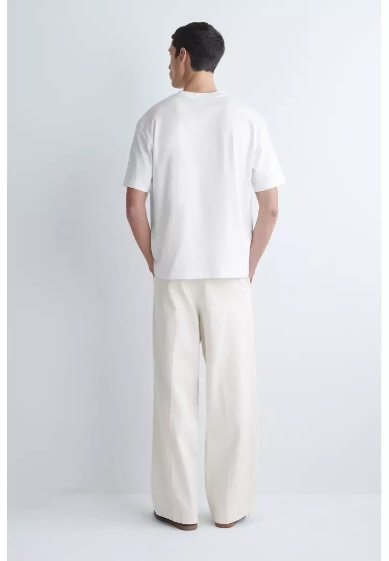 RELAXED LIGHTWEIGHT COTTON T-SHIRT