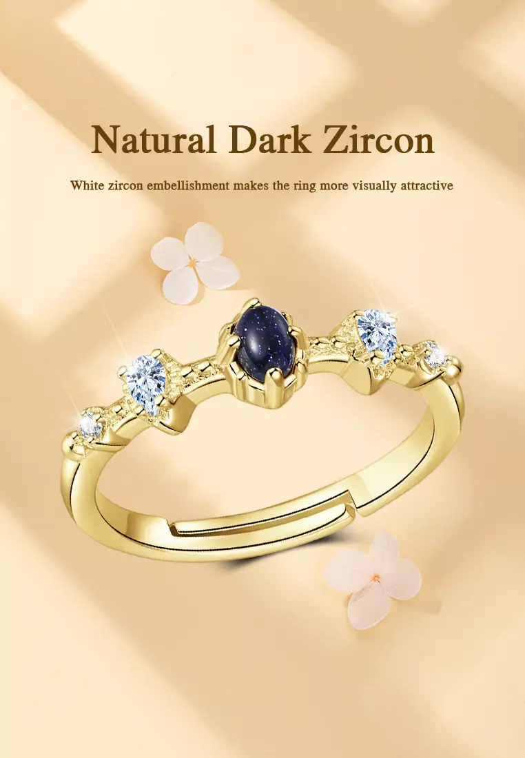 Cincin Wanita Original Zircon Korea Aksesoris Cewek Aksesoris Adjustable Tunangan Jewellery Anti karat