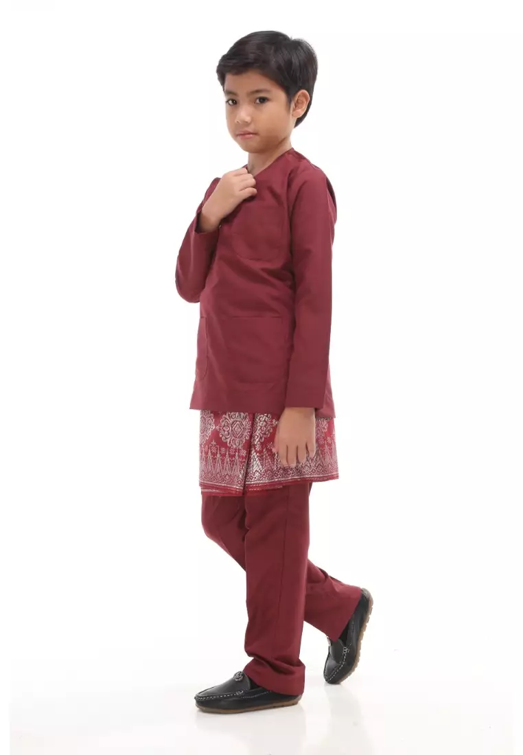 Baju Melayu Moden Teluk Belanga For Kids