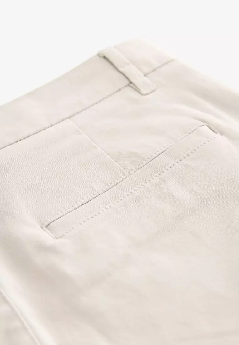 Skinny Fit Stretch Chino Trousers