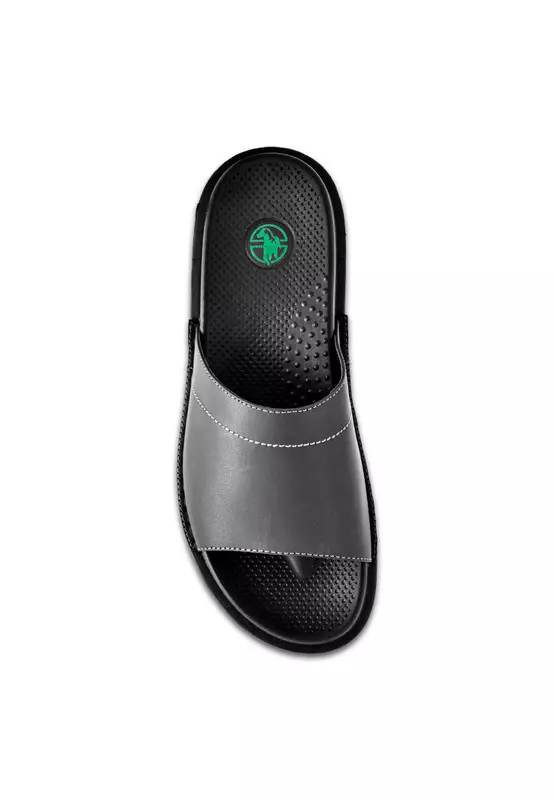 Slip On Faux Leather Casual Sandals