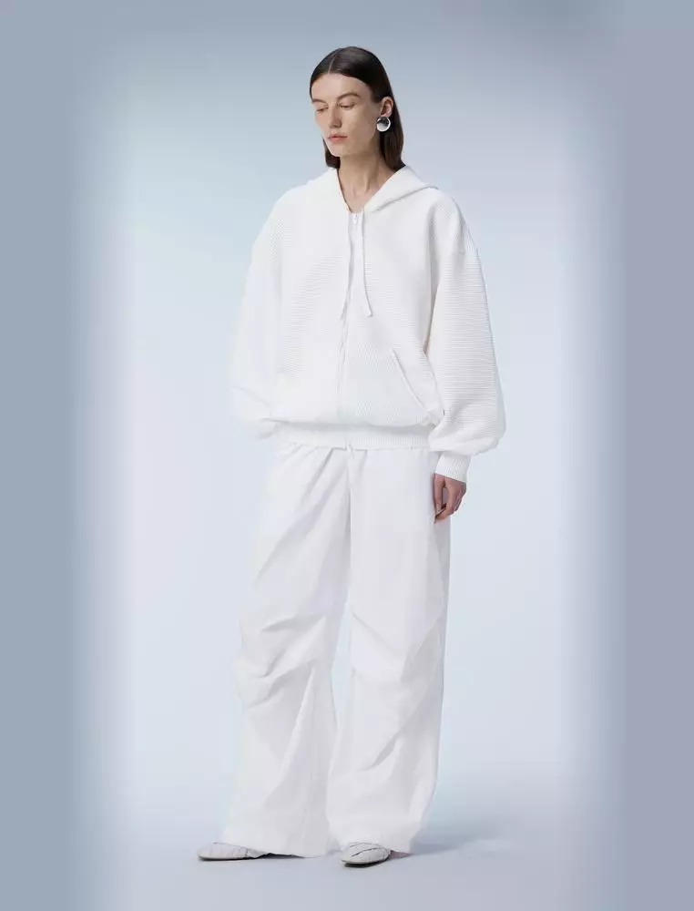 中长款开襟毛衫