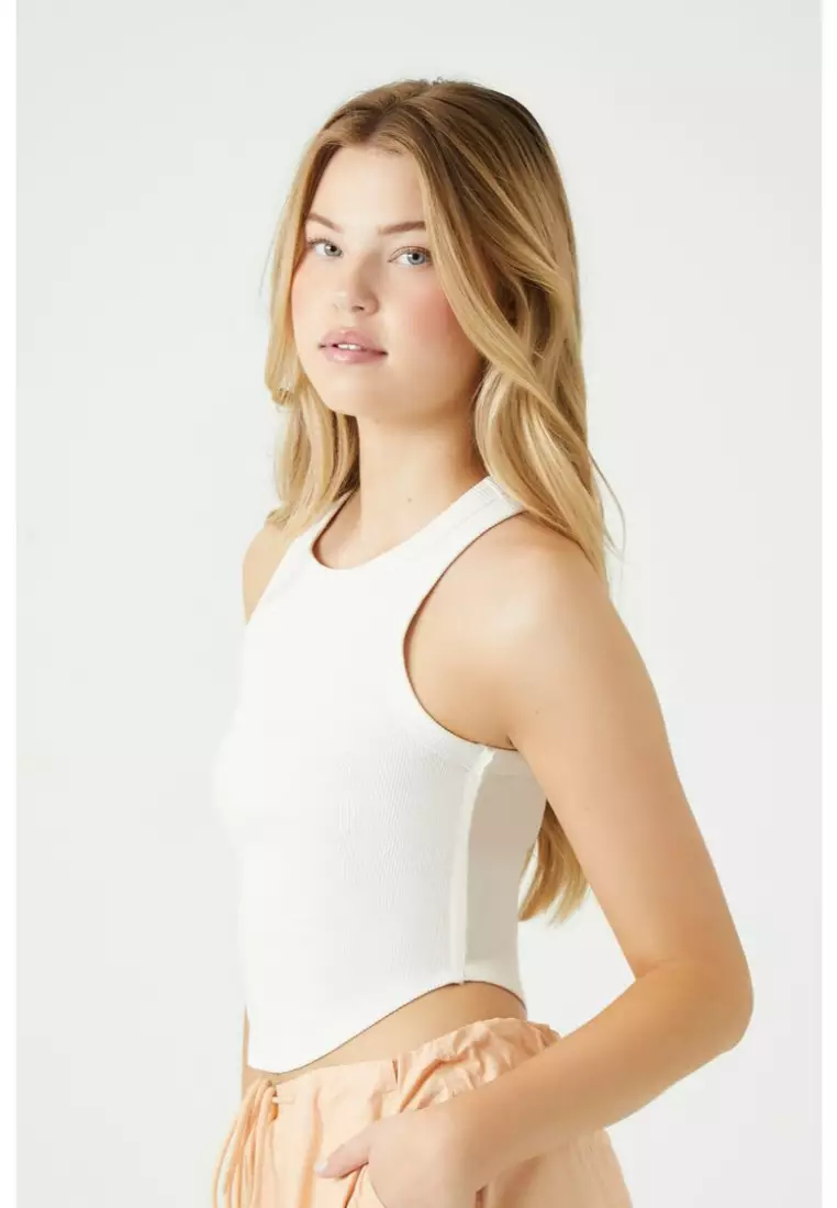 Forever 21 white tank sale