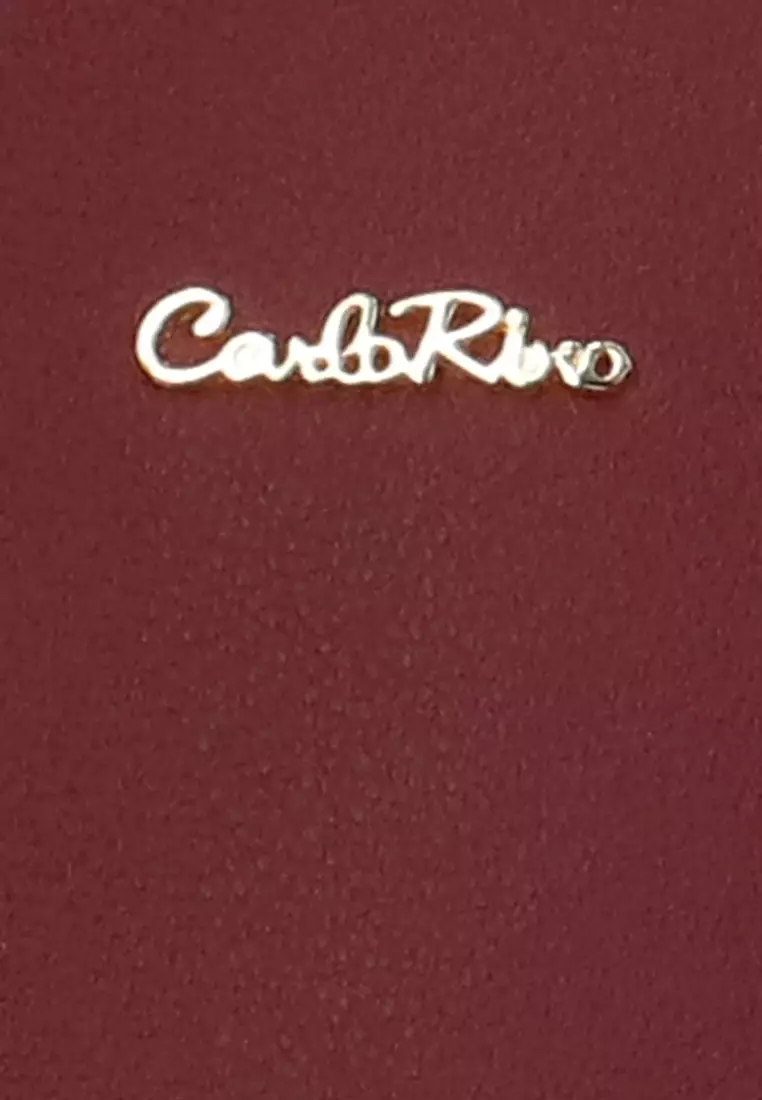 Buy Carlo Rino CR Vera Top Handle Bag - Maroon 2025 Online | ZALORA ...