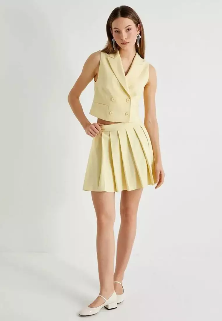 Mini Pleated Skirt Standard Waist