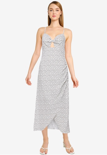 Buy French Connection Aura Ditsy Vrna Crp Tie Midi D 2022 Online Zalora Philippines