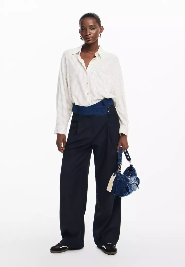 Desigual Woman Tailored combined trousers.
