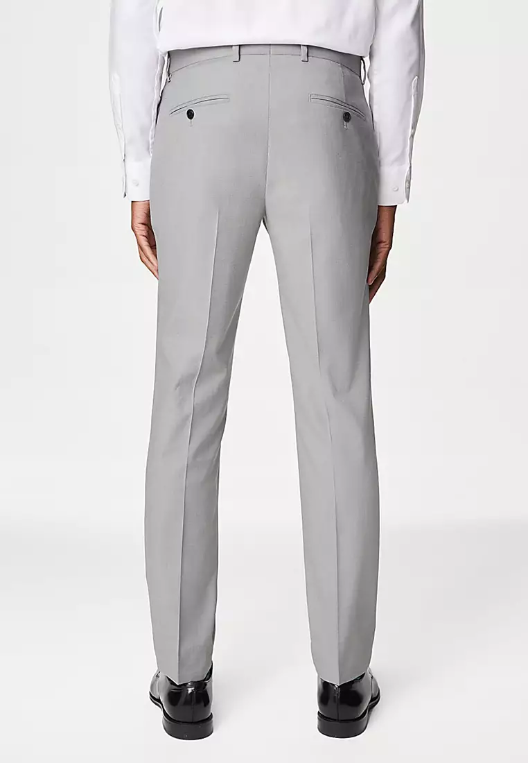 Slim Fit Stretch Suit Trousers