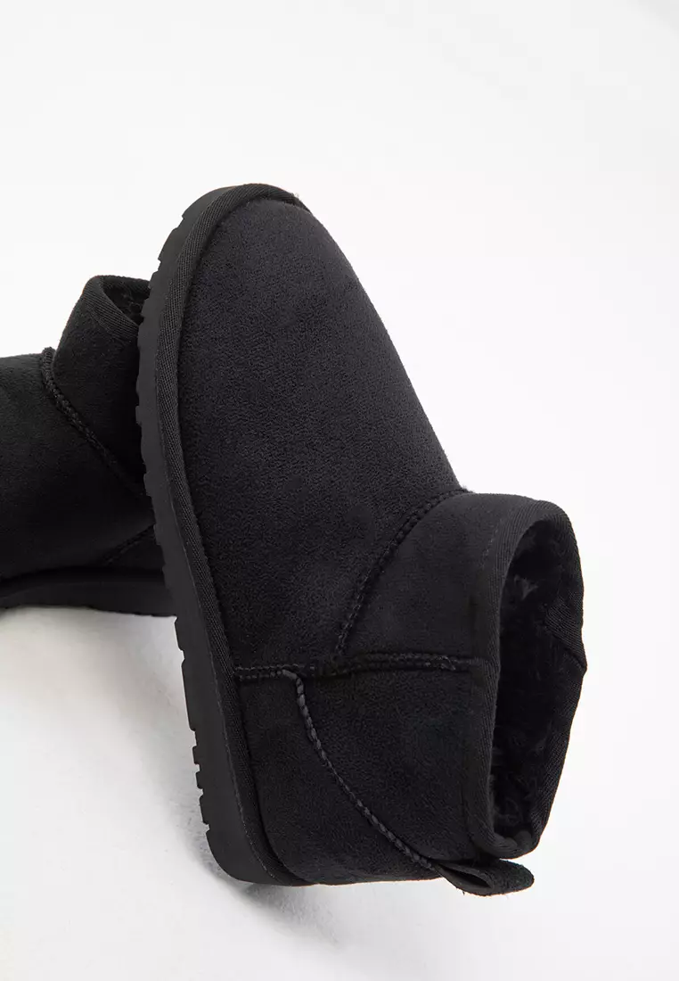Black Suede Women's Boots & Booties 20024